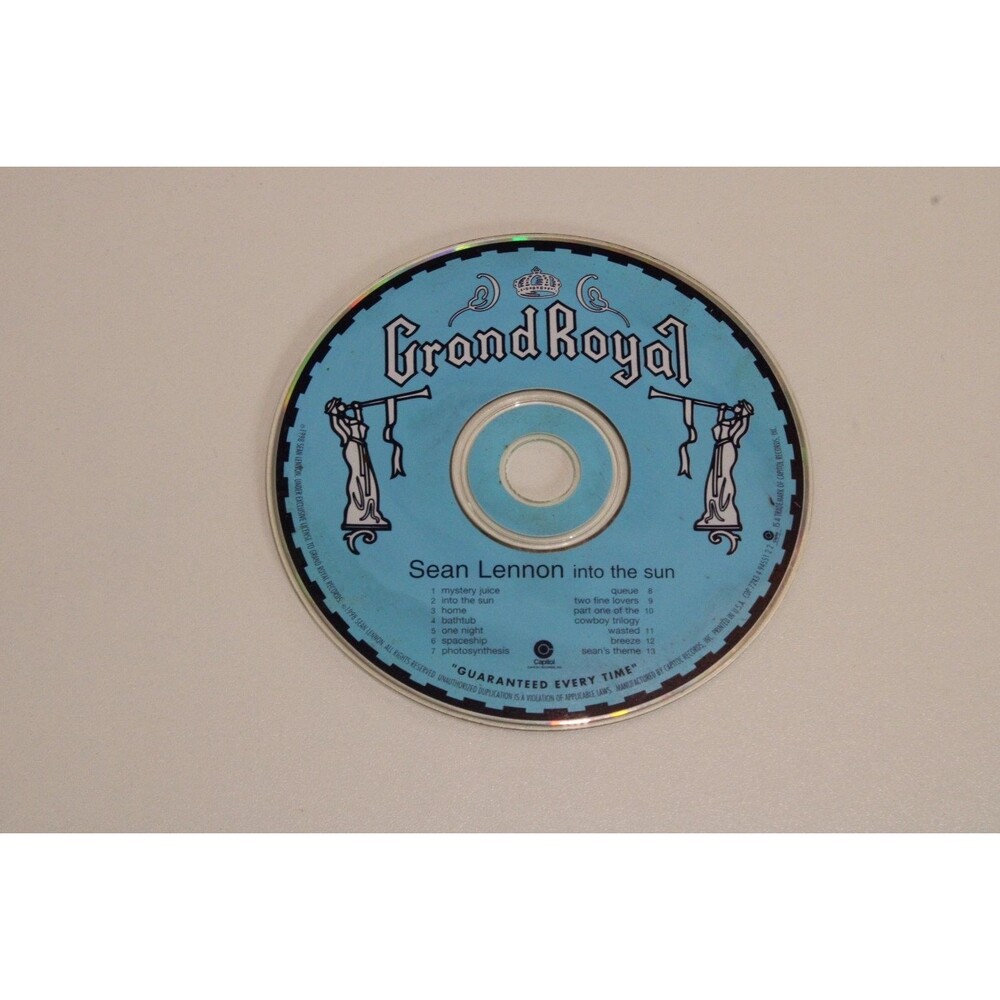 Sean Lennon – Into The Sun CD 1998 Grand Royal Capitol Alternative Rock